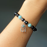 Черный оникс | Ларимар | Серебро 925