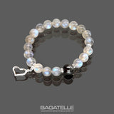 Лабрадорит | Обсидиан | Серебро 925