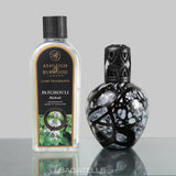 FRAGRANCE LAMP - BLACK MARBLE