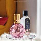 ЛАМПА - СПИРАЛЬНОЕ СТЕКЛО (MAUVE)