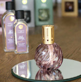 ЛАМПА - СПИРАЛЬНОЕ СТЕКЛО (MAUVE)