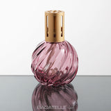 ЛАМПА - СПИРАЛЬНОЕ СТЕКЛО (MAUVE)