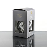 ЛАМПА - СПИРАЛЬНОЕ СТЕКЛО (СЕРЫЙ)